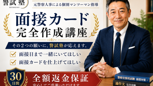 合格者続出！】「面接カード完全完成講座」（本物の合格がここにある